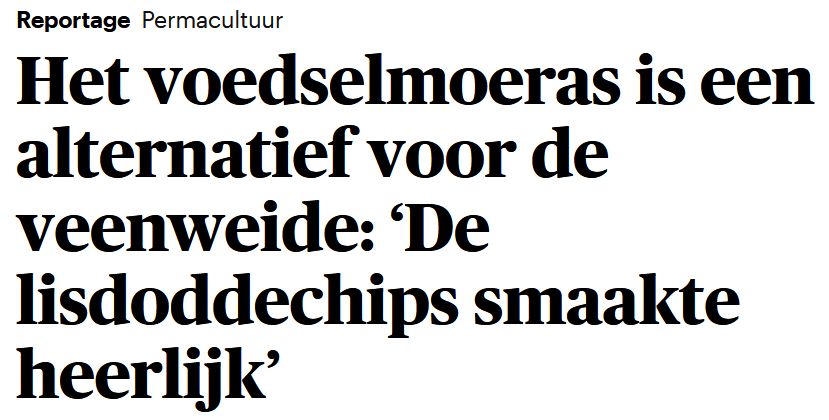 Trouw voedselmoeras 1